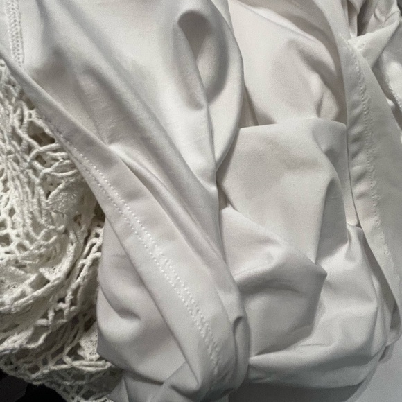 White House Black Market Crochet, Lace Midi Dress Boho Sz 4 Women - Picture 6 of 9